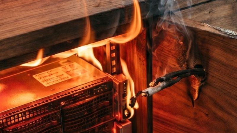 Перегрев оборудования